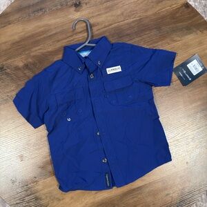 Kids Blue Short Sleeve Shirt